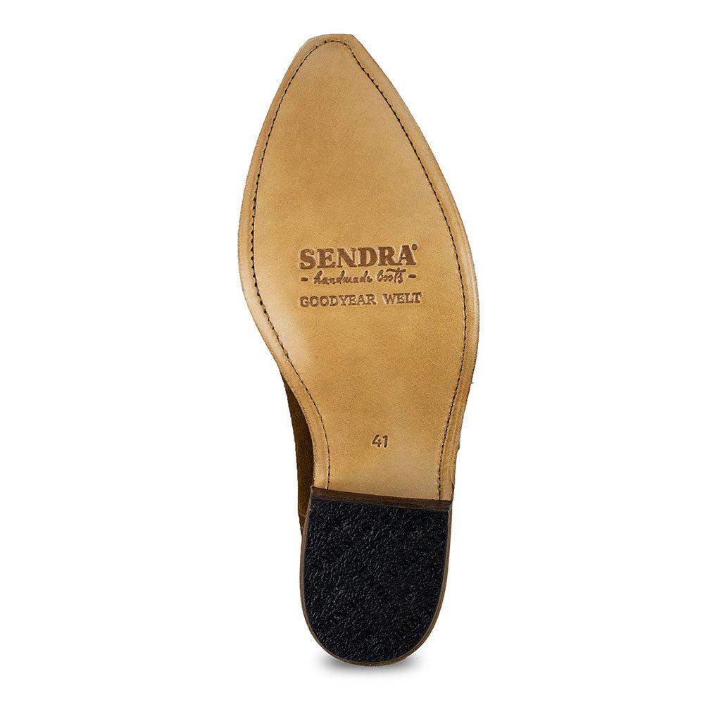 sendra-boots-19168sd4-red-stiefelette-aus-rotem-leder-mit-serrano-futter image 6