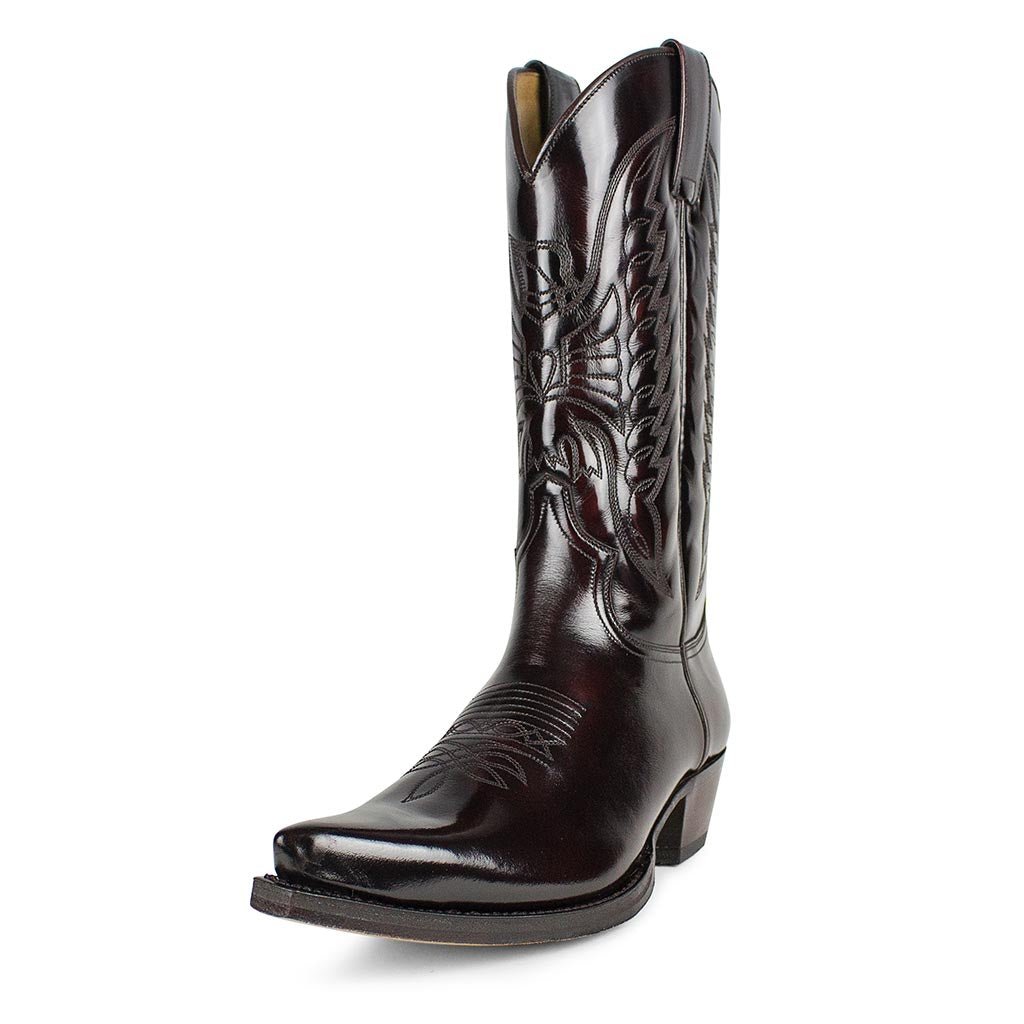 sendra-boots-2073-cuervo-flora-fucsia-westernstiefel-mit-cuban-absatz image 2