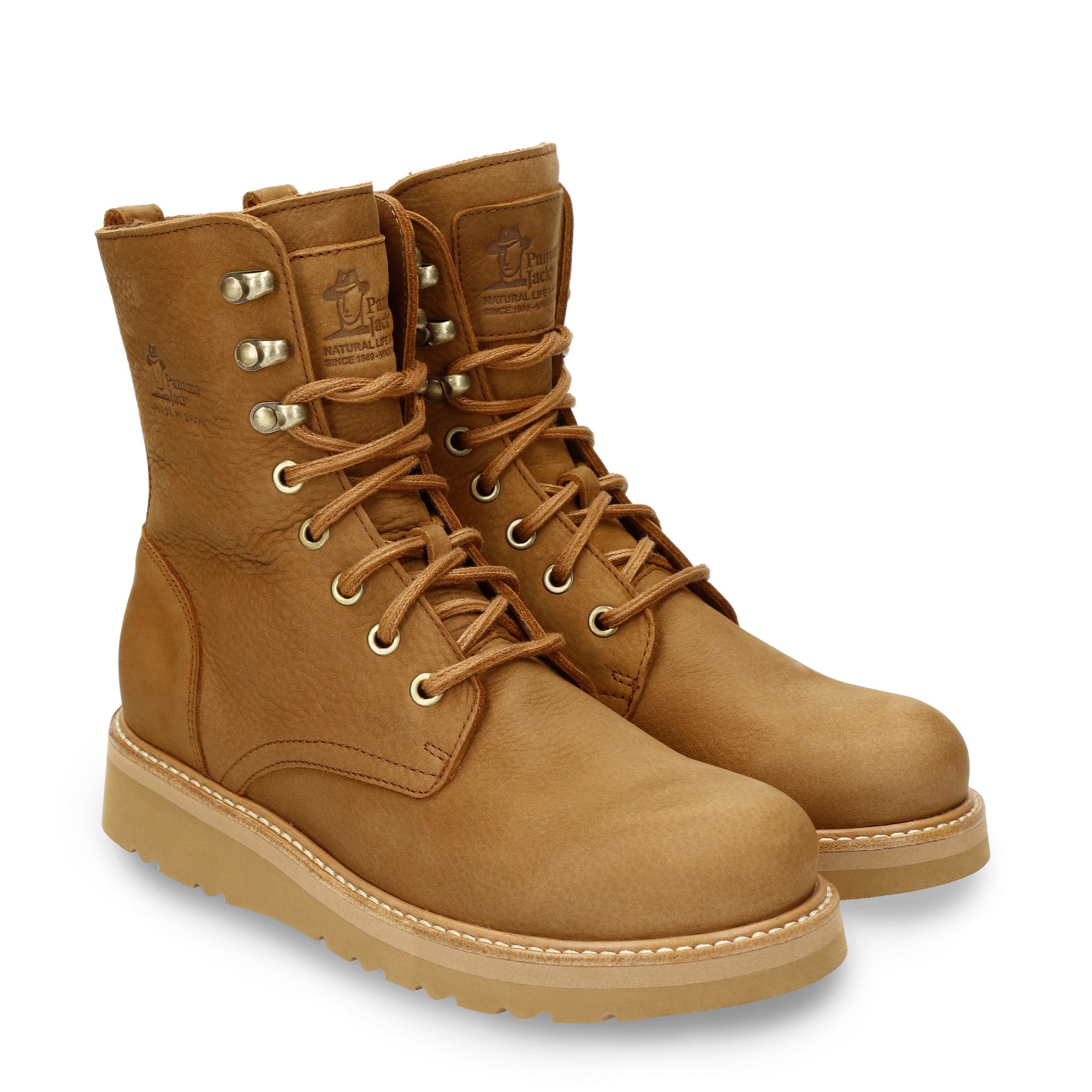 panama-jack-keila-b2-damenstiefel-nobuck-cognac-waterproof image 2