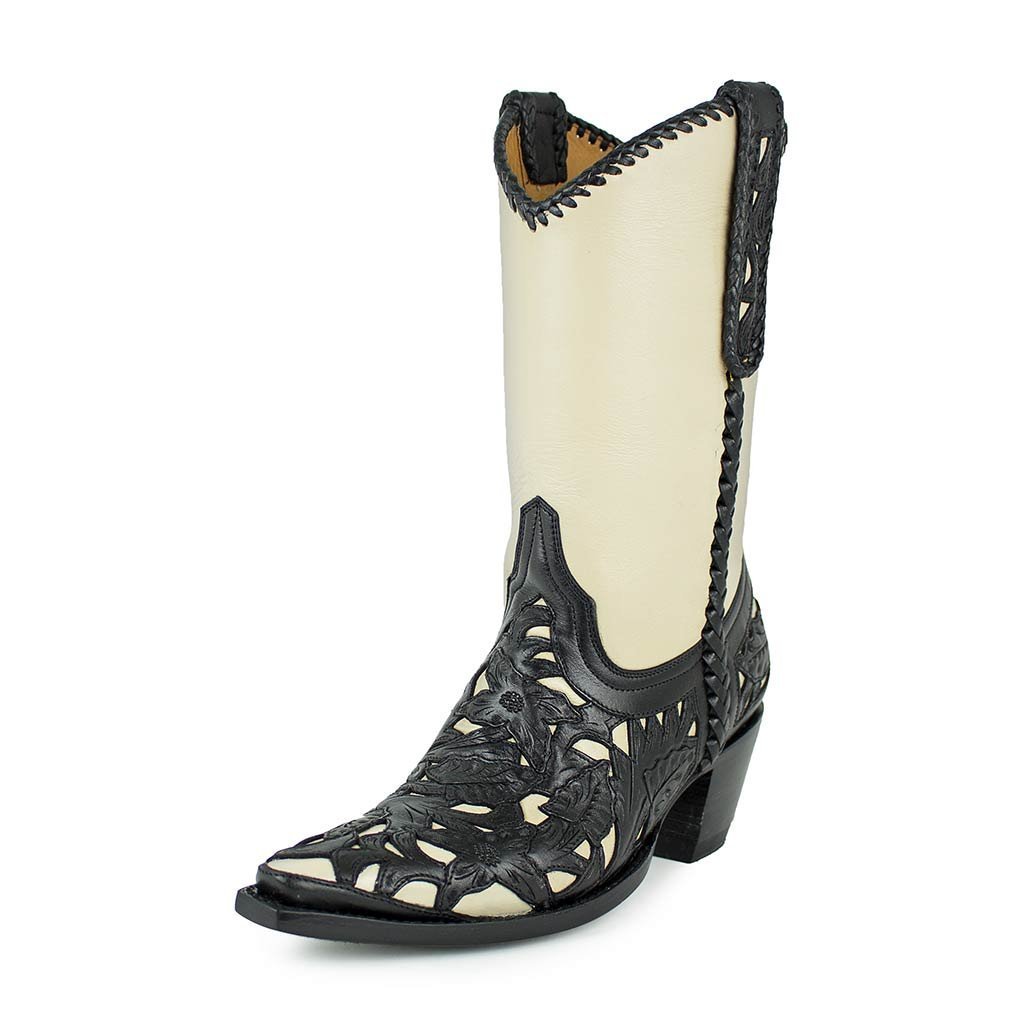 sendra-boots-wyomin-sillero-hueso-negro-cowboystiefel image 2