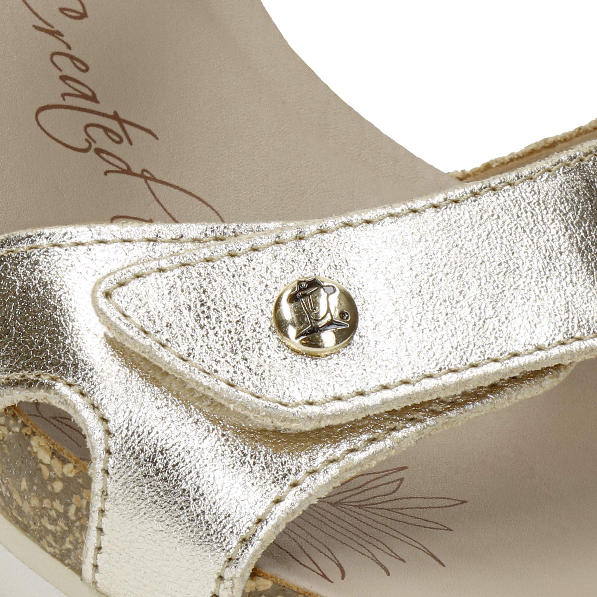 panama-jack-julia-shine-b3-keilsandalette-napa-oro-gold image 6