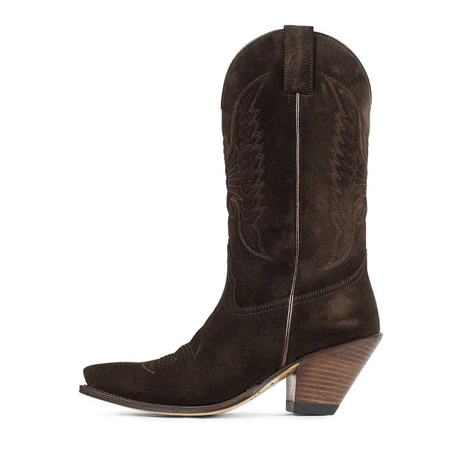 sendra-boots-2073-gorca-serr-cortina-cowboystiefel-bitter-choc image 1