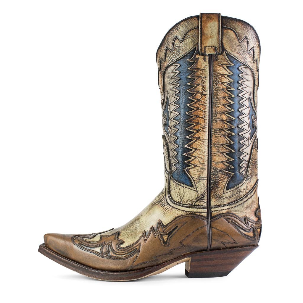 sendra-boots-3840-cuervo-denver-canela-lavado-old-cowboystiefel image 1