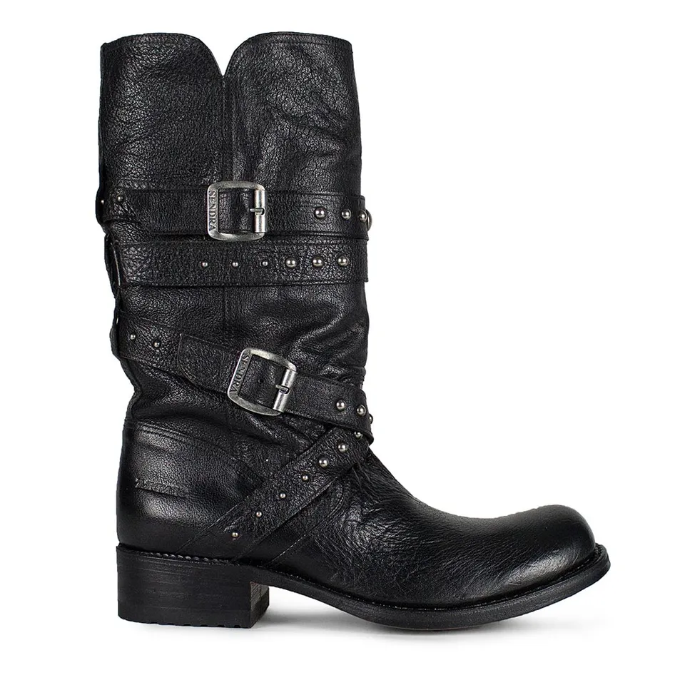 sendra-boots-r2825-7722-may-negro-damen-biker-stiefelette image 1