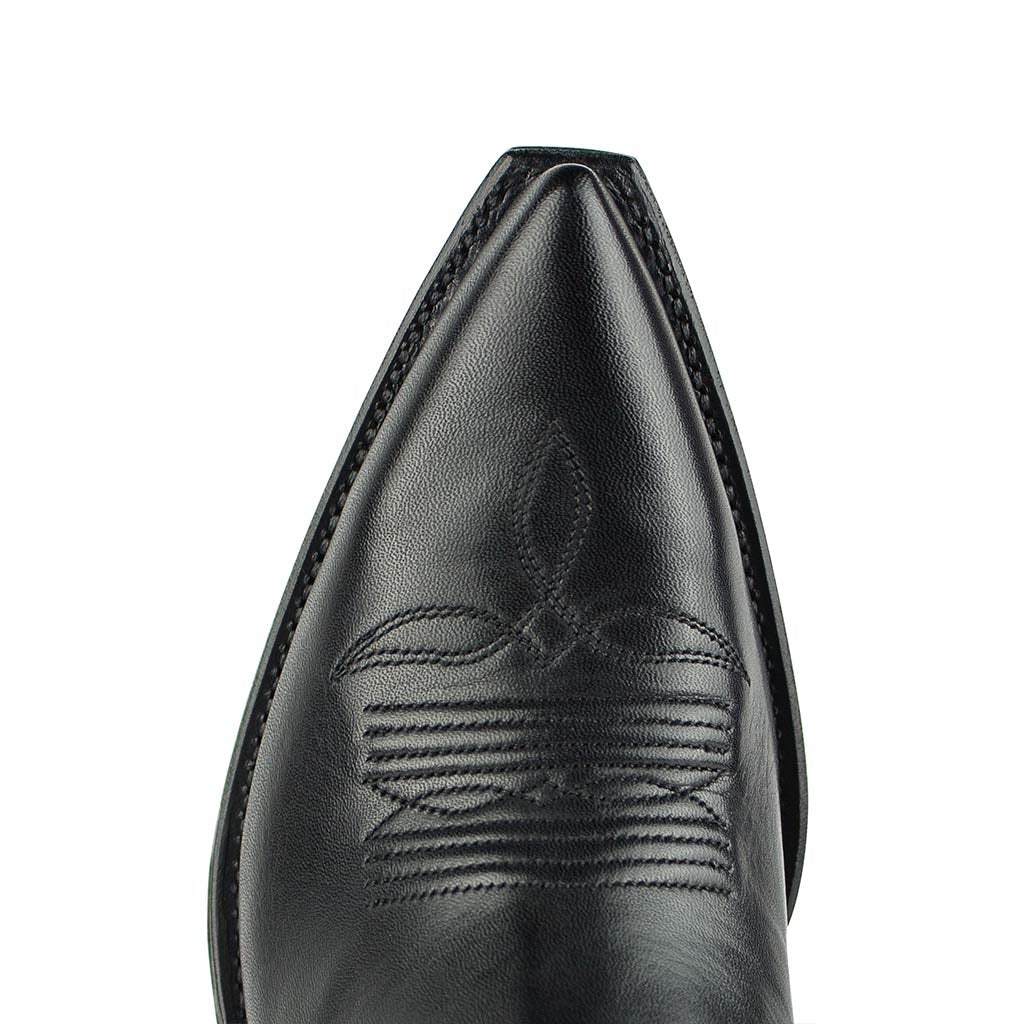sendra-boots-10779-gorca-salvaje-negro-stiefelette-mit-7-5-cm-absatz image 4