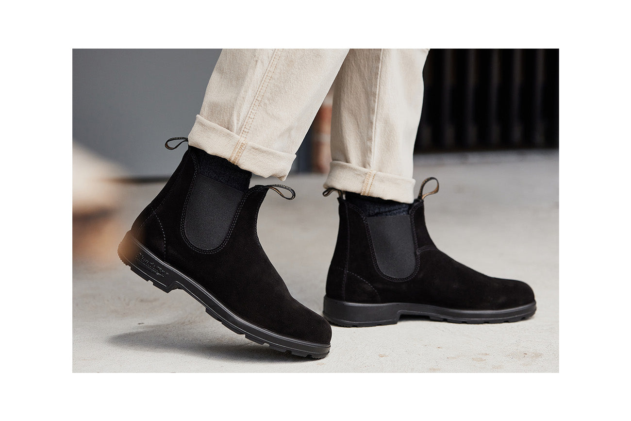 blundstone-2405-black-chelsea-boot-veloursleder image 3