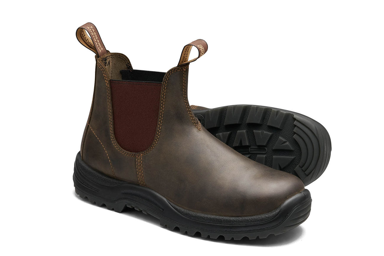 blundstone-196-safety-chelsea-boot-rustic-brown-stahlkappe image 3