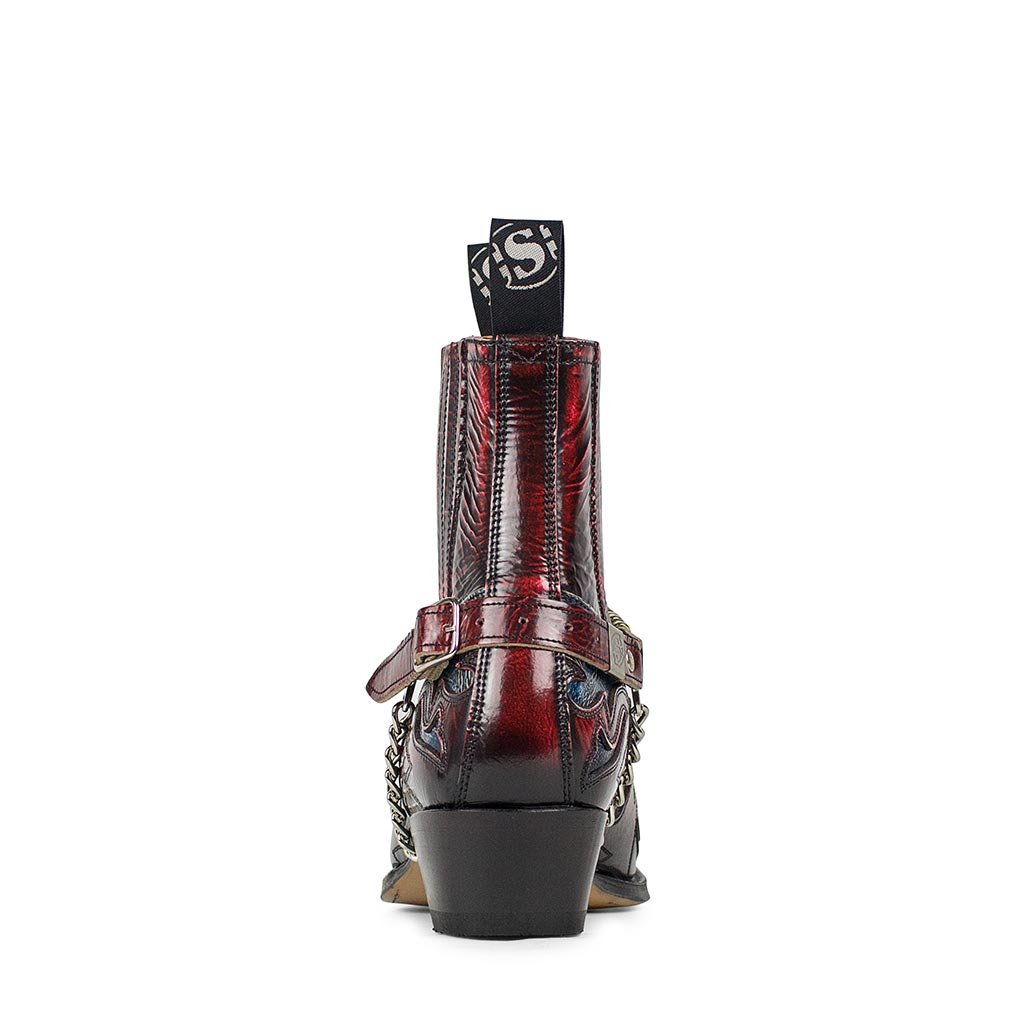 sendra-boots-4660-cuervo-denver-azul-rojo-stiefelette image 3