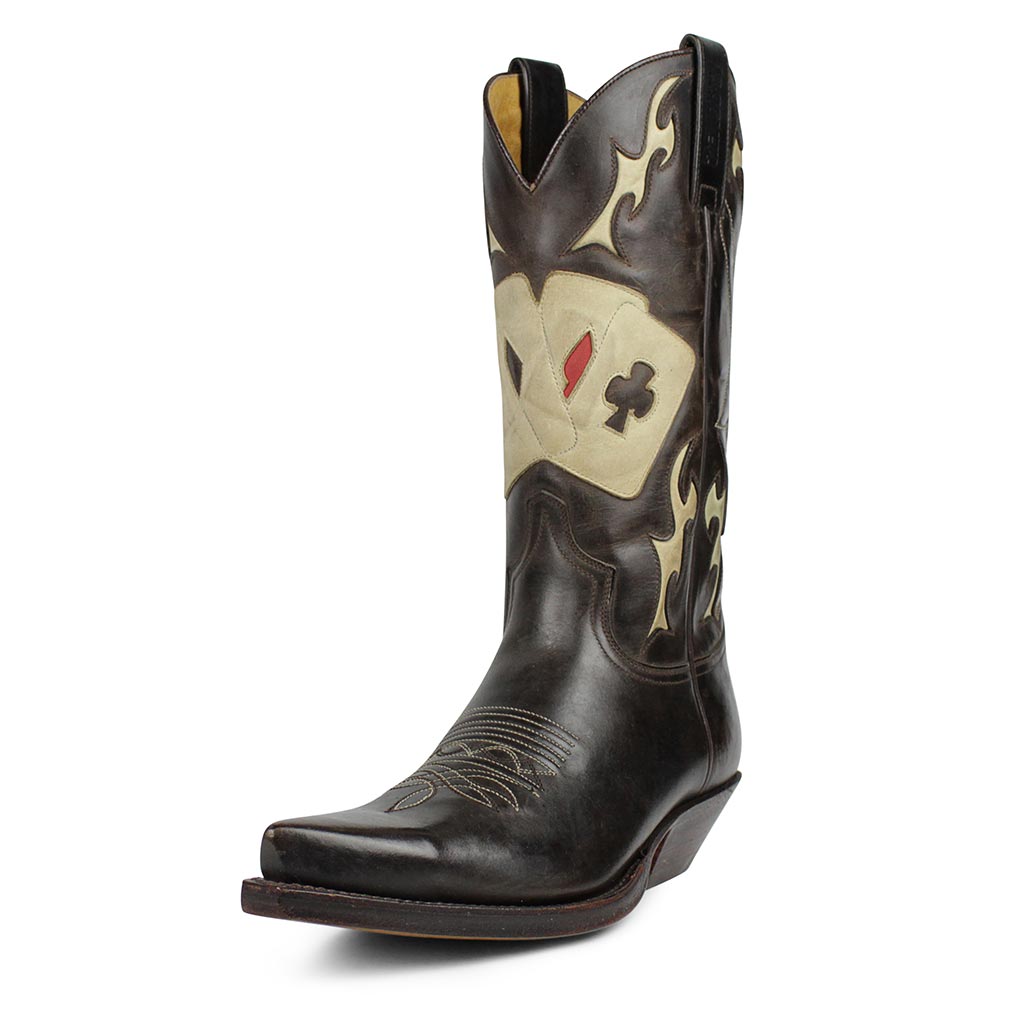 sendra-boots-3848-cuervo-sprinter-chocolate-cartas-cowboystiefel image 2