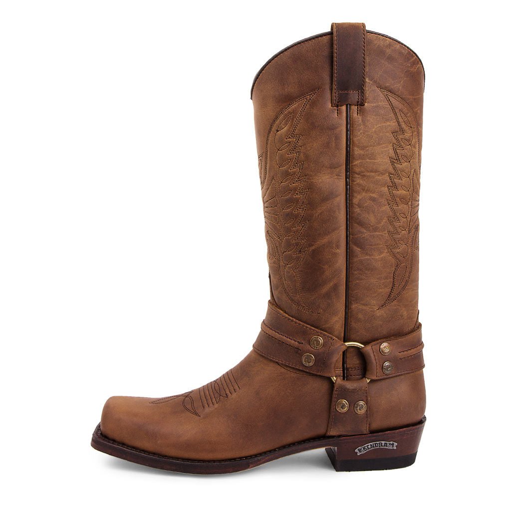 sendra-boots-2621-pete-sprinter-tan-cowboystiefel-braun image 1