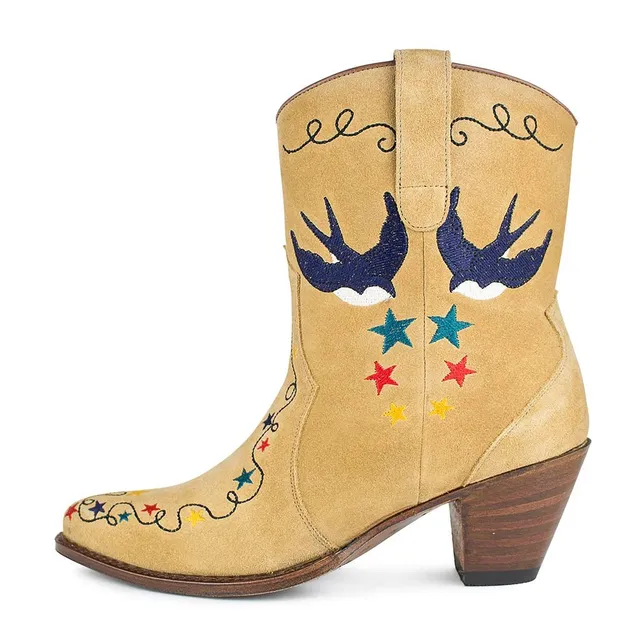 sendra-boots-15502-lia-serraje-ma-lion-western-stiefelette-damen image 1