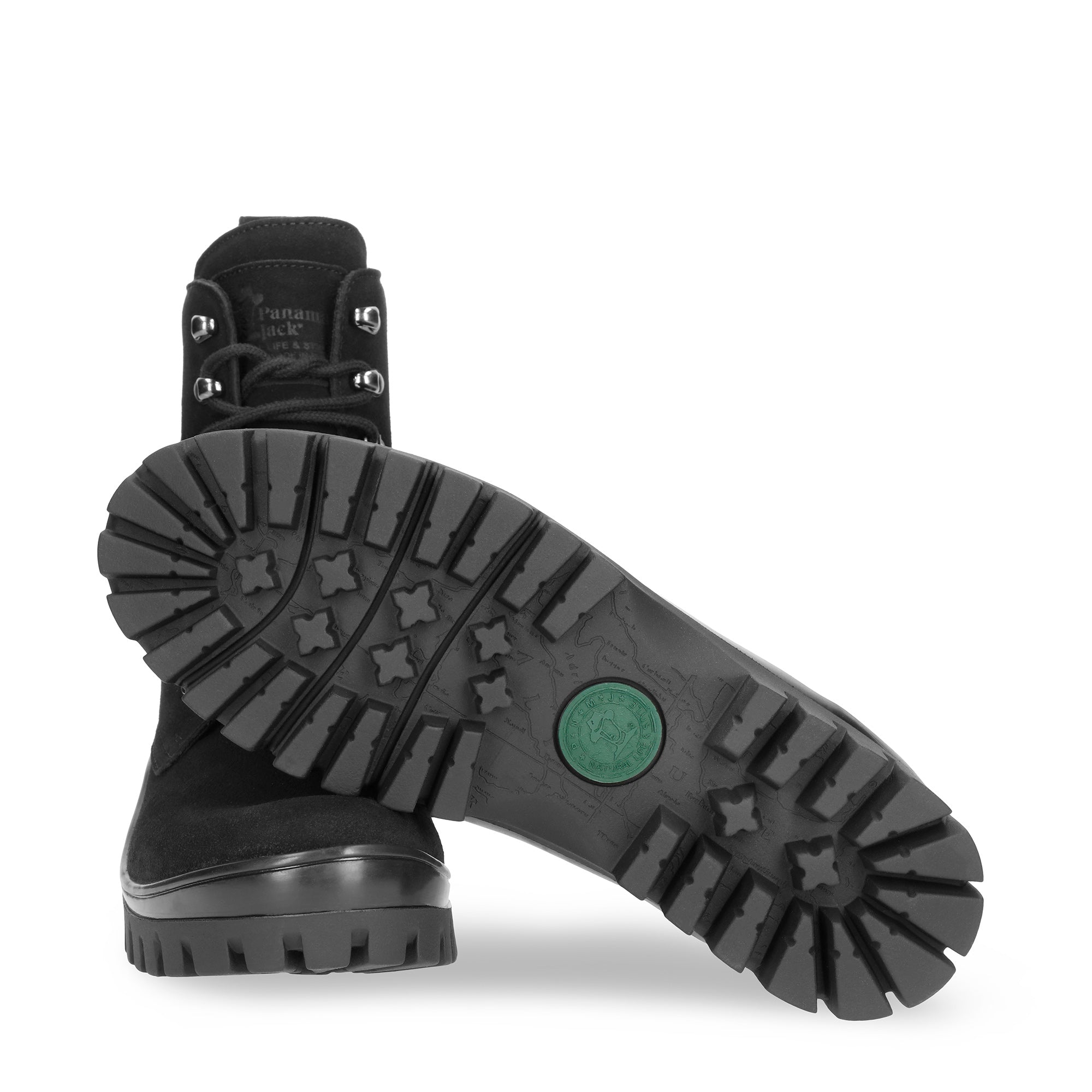 panama-jack-hongkong-b1-damen-schn-rstiefel-velours-schwarz image 4