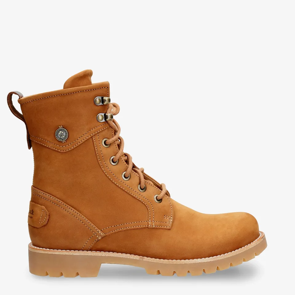 panama-jack-benissa-b1-damenstiefel-waterproof-nobuk-cognac image 1
