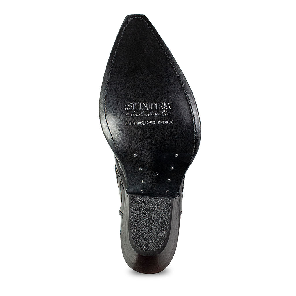sendra-boots-3241p-cuervo-flora-negro-exotic-boots-schwarz image 6