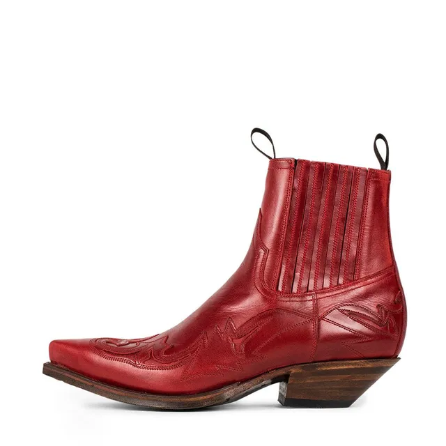 sendra-boots-4660-cuervo-ciclon-rojo-cowboystiefel image 1