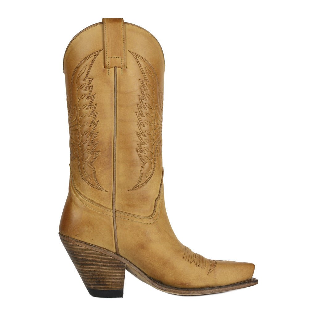 sendra-2073-gorca-nobuck-brass-gacela-damen-cowboy-stiefel image 3