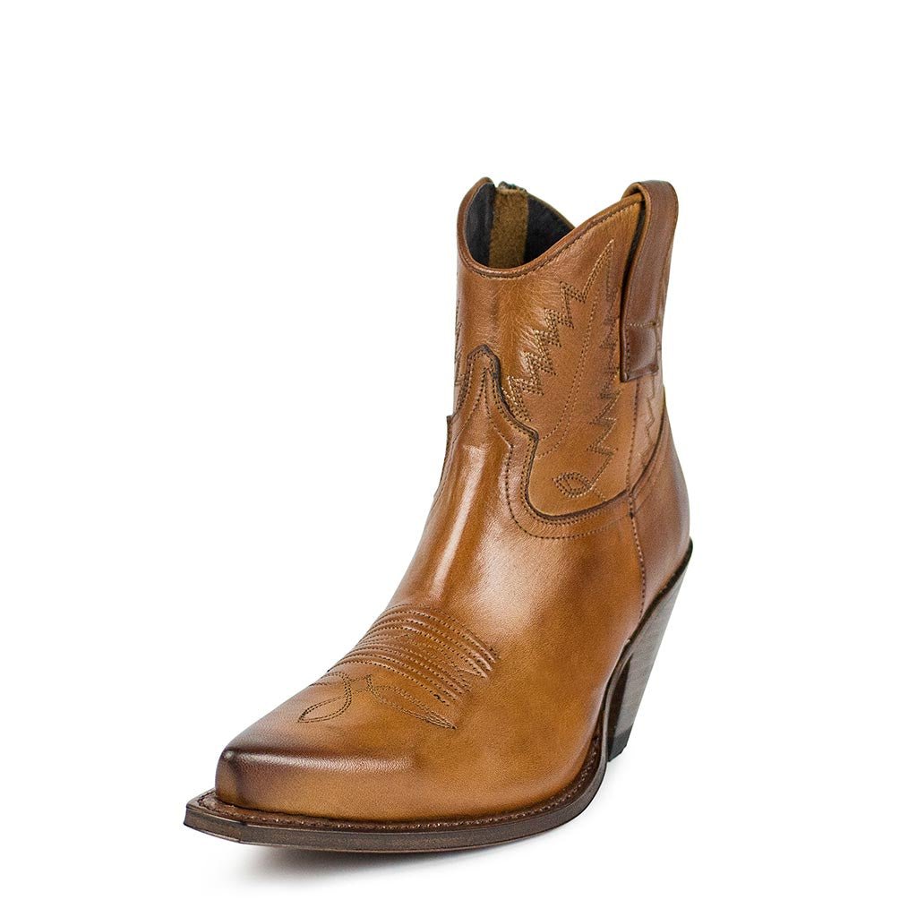 sendra-boots-10779-gorca-salvaje-miele-cowboy-stiefelette image 2