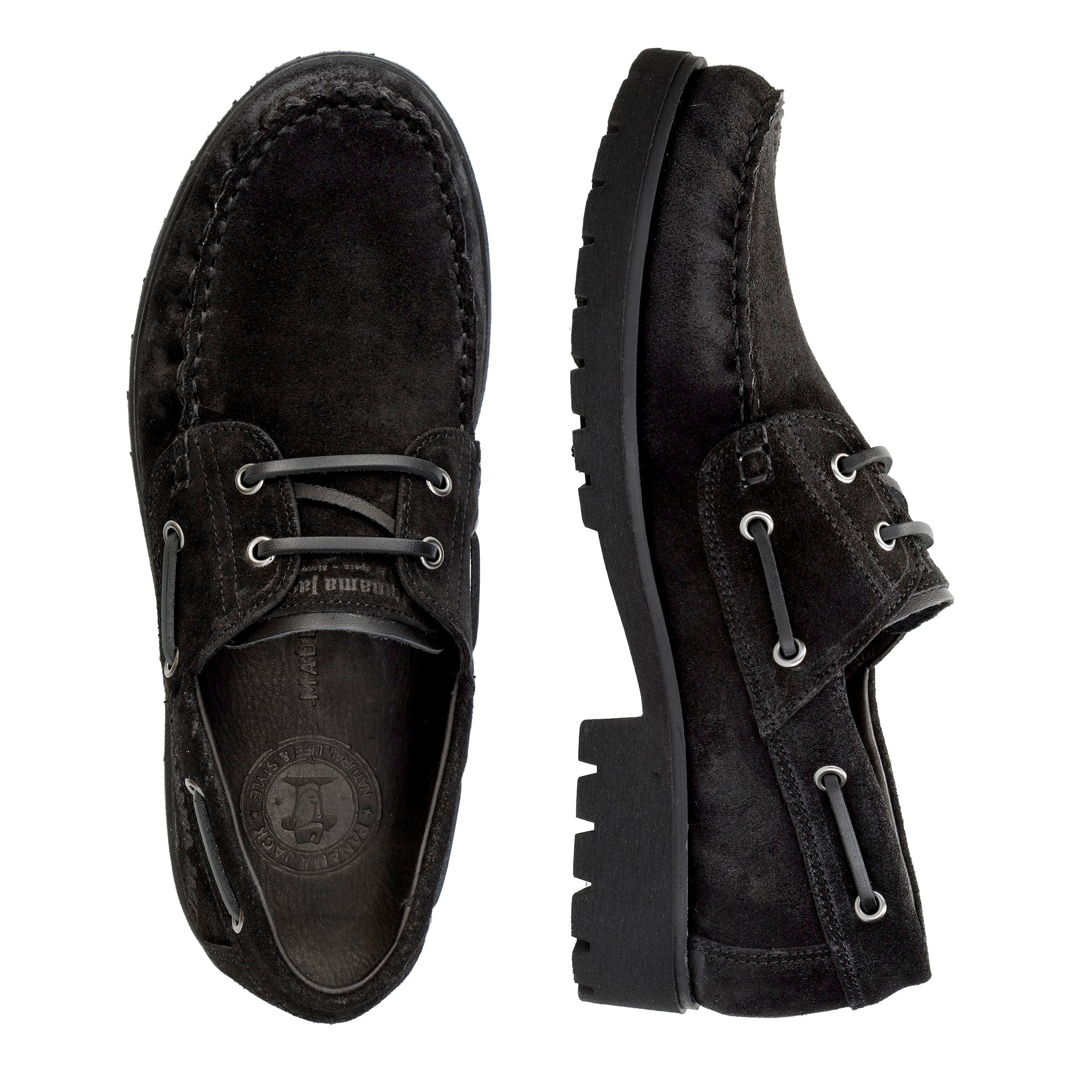panama-jack-boat-c18-herren-bootsschuh-velourleder-negro-schwarz image 2