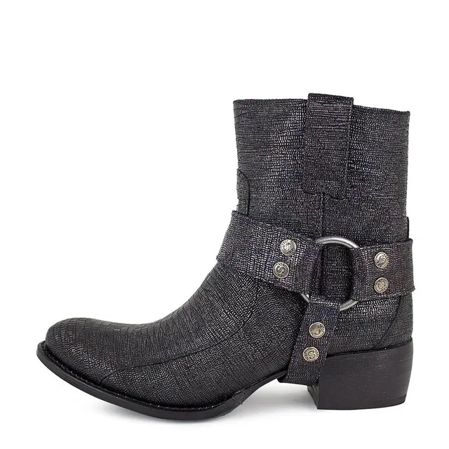sendra-boots-9512-sara-reptilus-multicolor-biker-bot-n-damen image 1