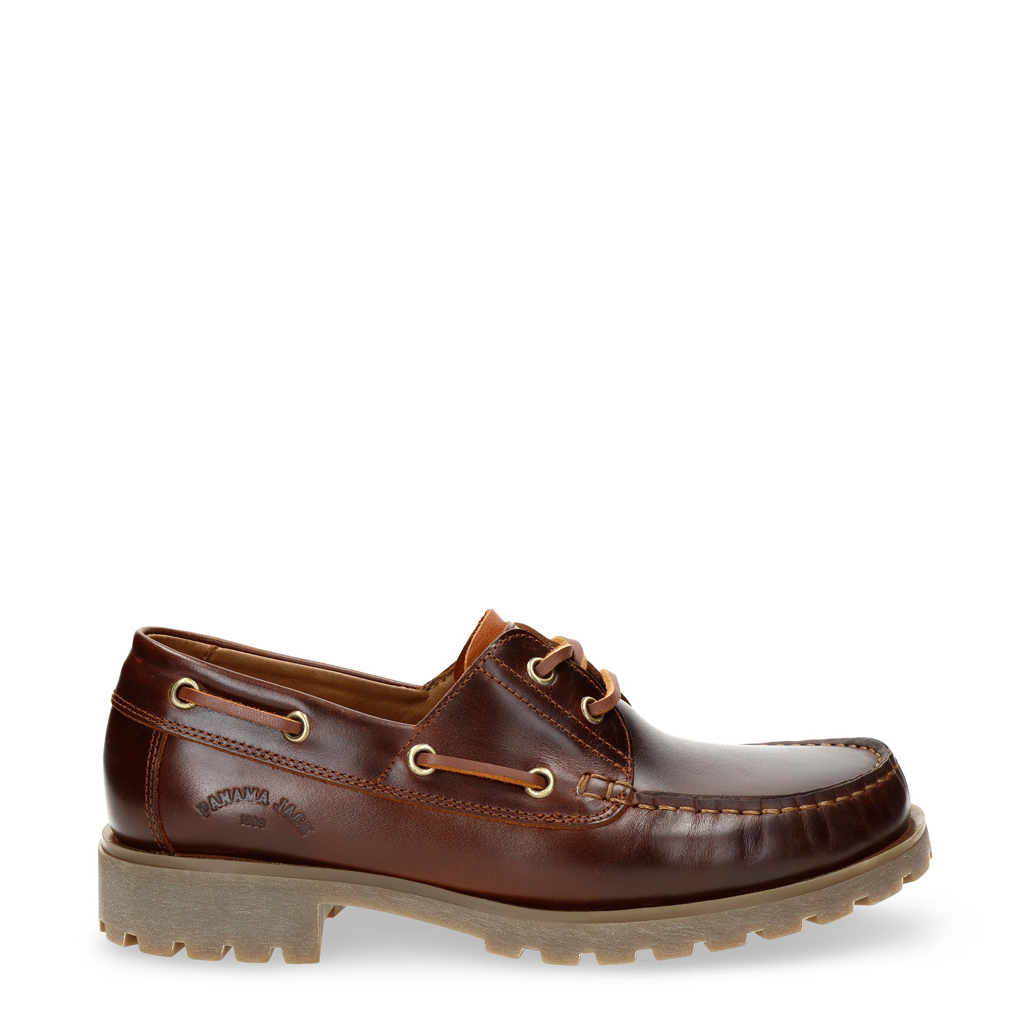 panama-jack-boat-b1-damen-bootsschuh-pull-up-leder-cognac image 1