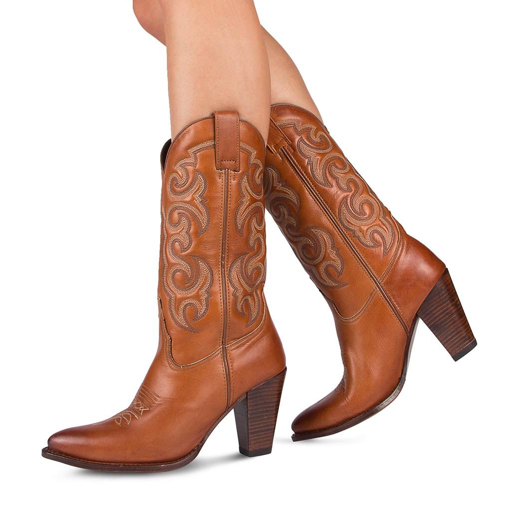 sendra-boots-13549-eva-salvaje-cuoio-damen-cowboy-stiefel image 6