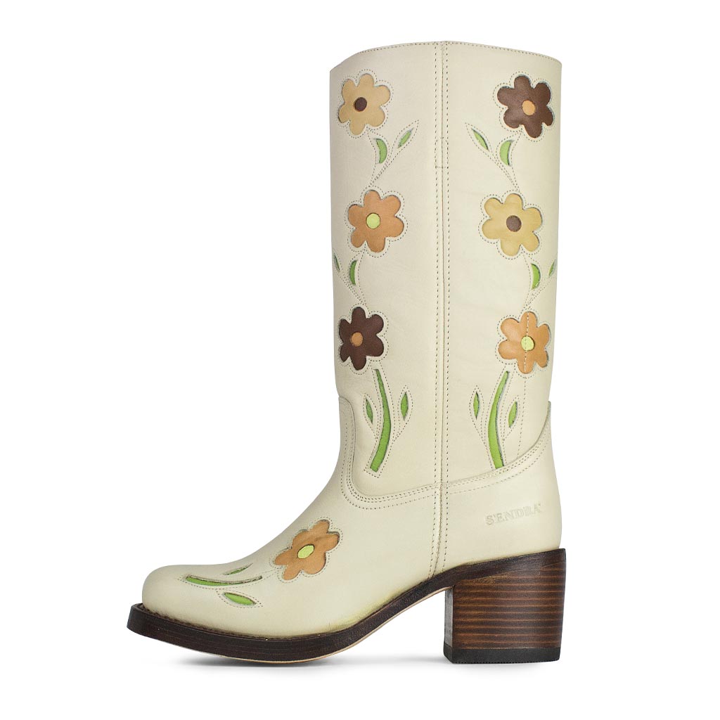sendra-boots-4755-toledo-box-bras-hielo-westernstiefel-eis-wei-floral image 1