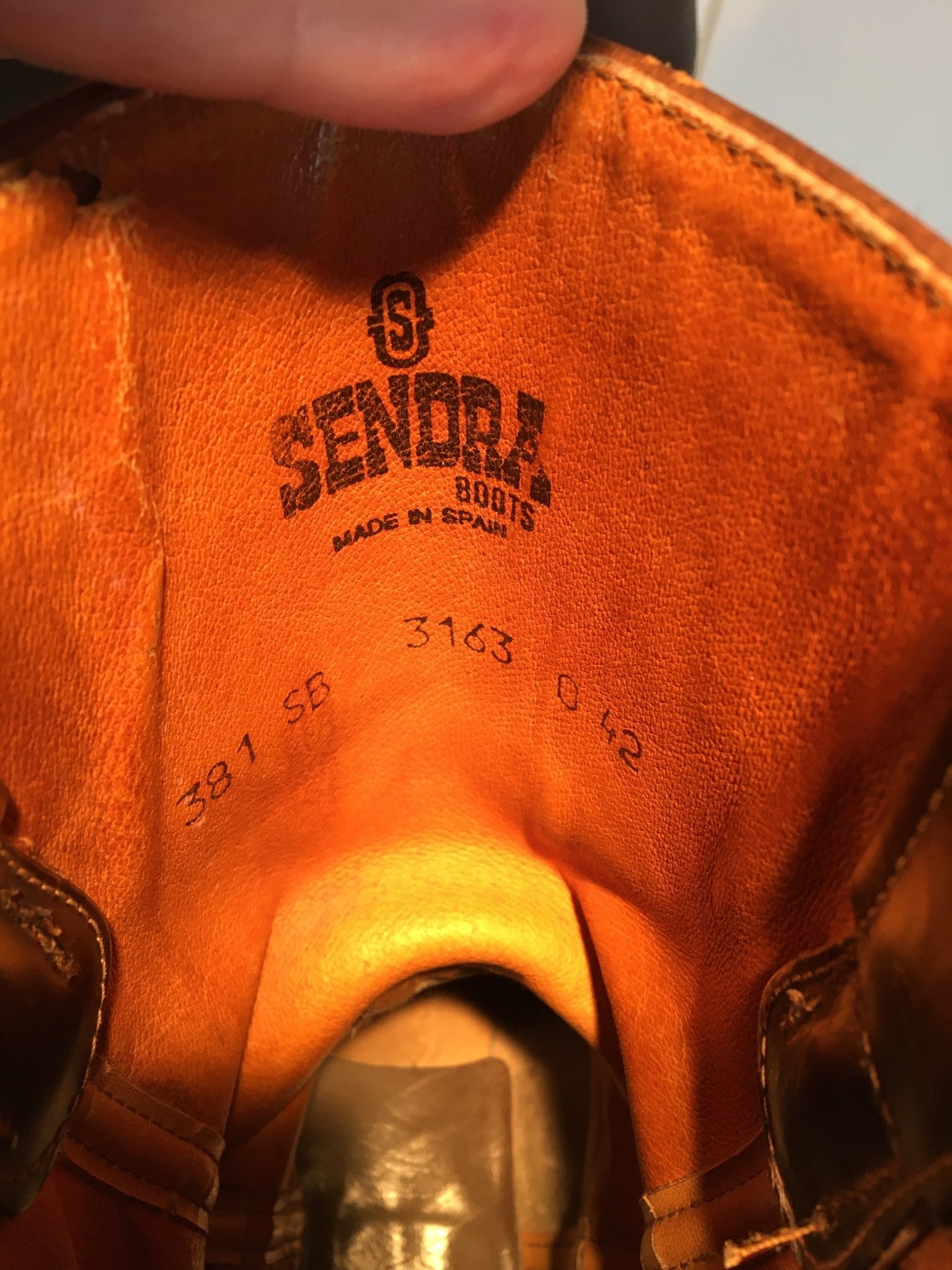 sendra-boots-3163-leder-boots-braun-gr-e-41 image 2
