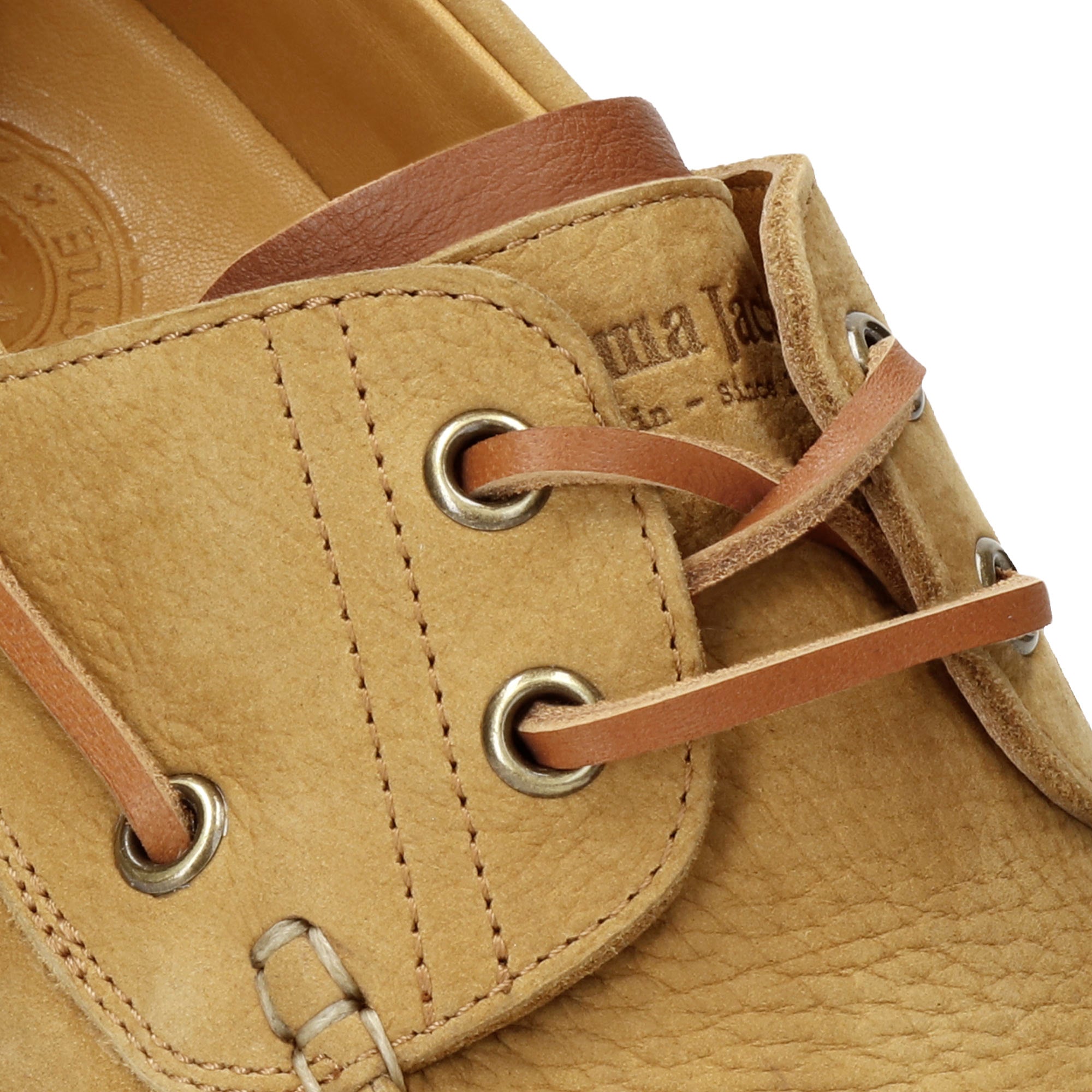 panama-jack-boat-b5-damen-bootsschuh-nobuck-ocre-waterproof image 6