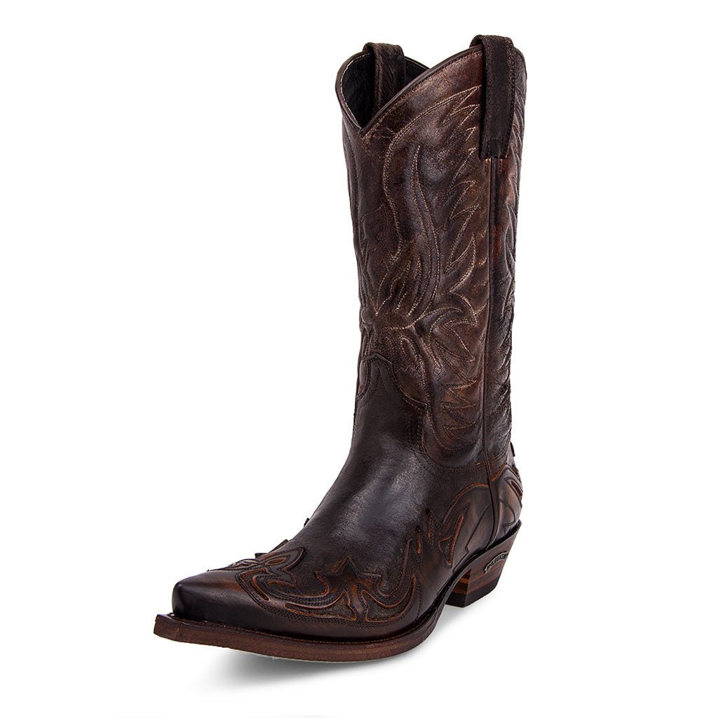 sendra-boots-3241-cuervo-natur-antic-jacinto-barbados-quercia-cowboy-stiefel-zwe image 2
