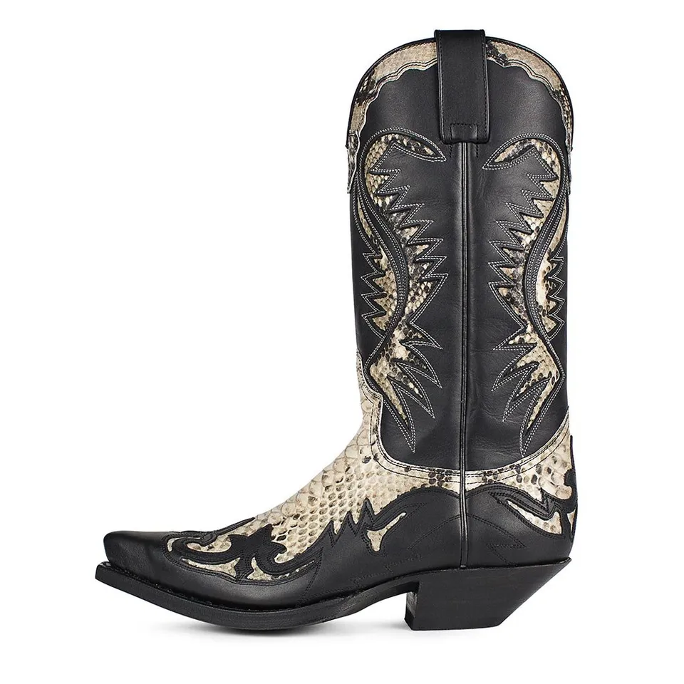 sendra-boots-6480-cuervo-cowboystiefel-aspid-natural-pull-oil-negro image 1