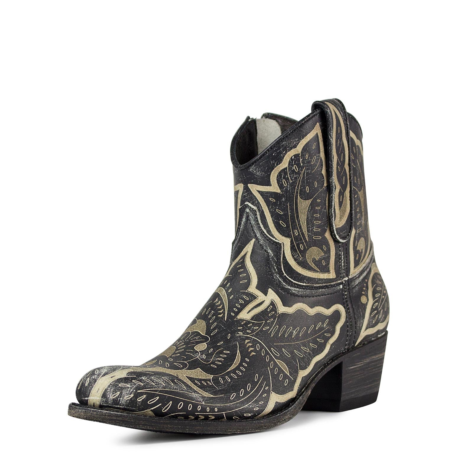 sendra-boots-13407-debora-raspado-negro-cowboyboots-mit-4-5-cm-absatz image 2