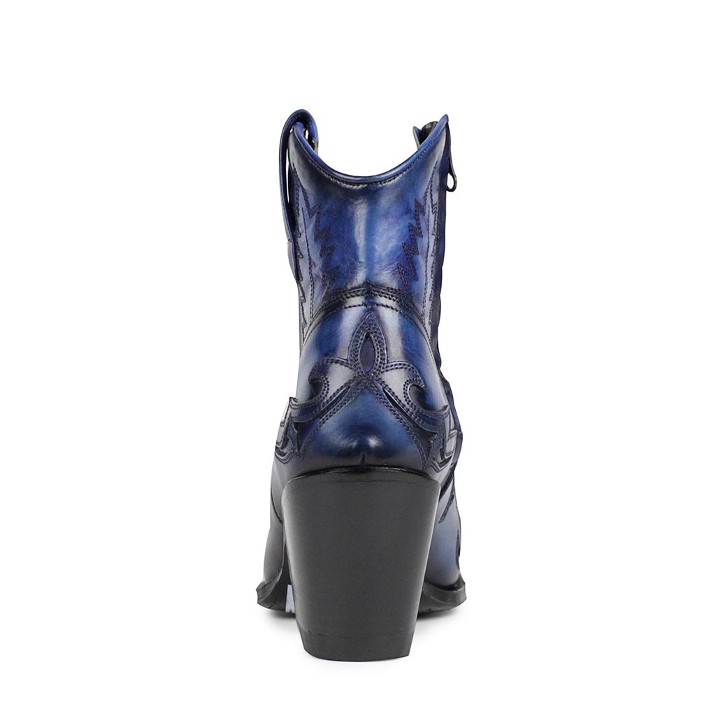 sendra-boots-16695-lula-hand-paint-crust-blue-handbemalte-stiefel image 4