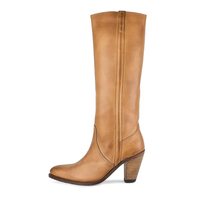sendra-boots-7385-donna-autolucido-libano-damenstiefel-braun image 1