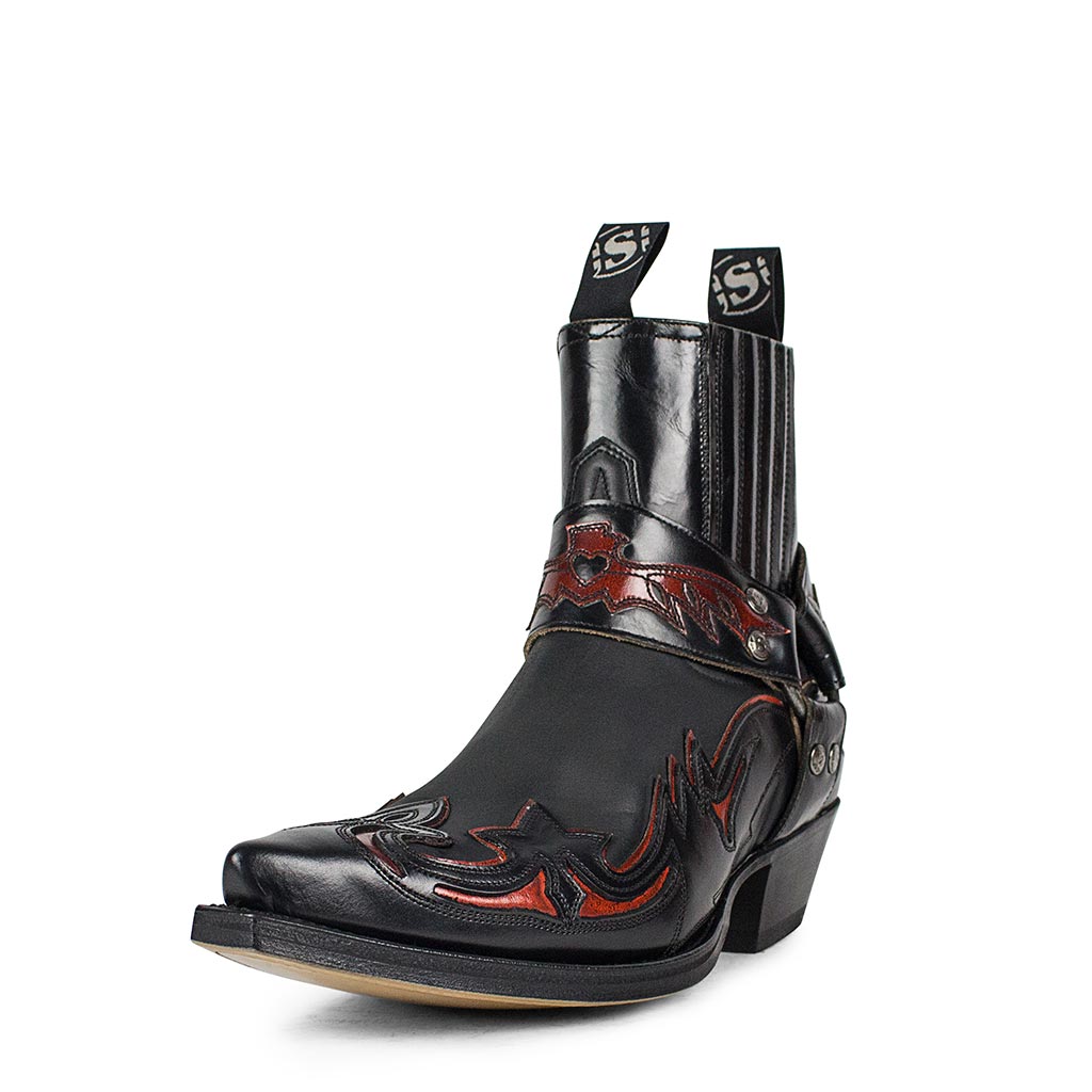 sendra-18117-cuervo-sprinter-hurricane-cowboy-stiefeletten-schwarz image 2