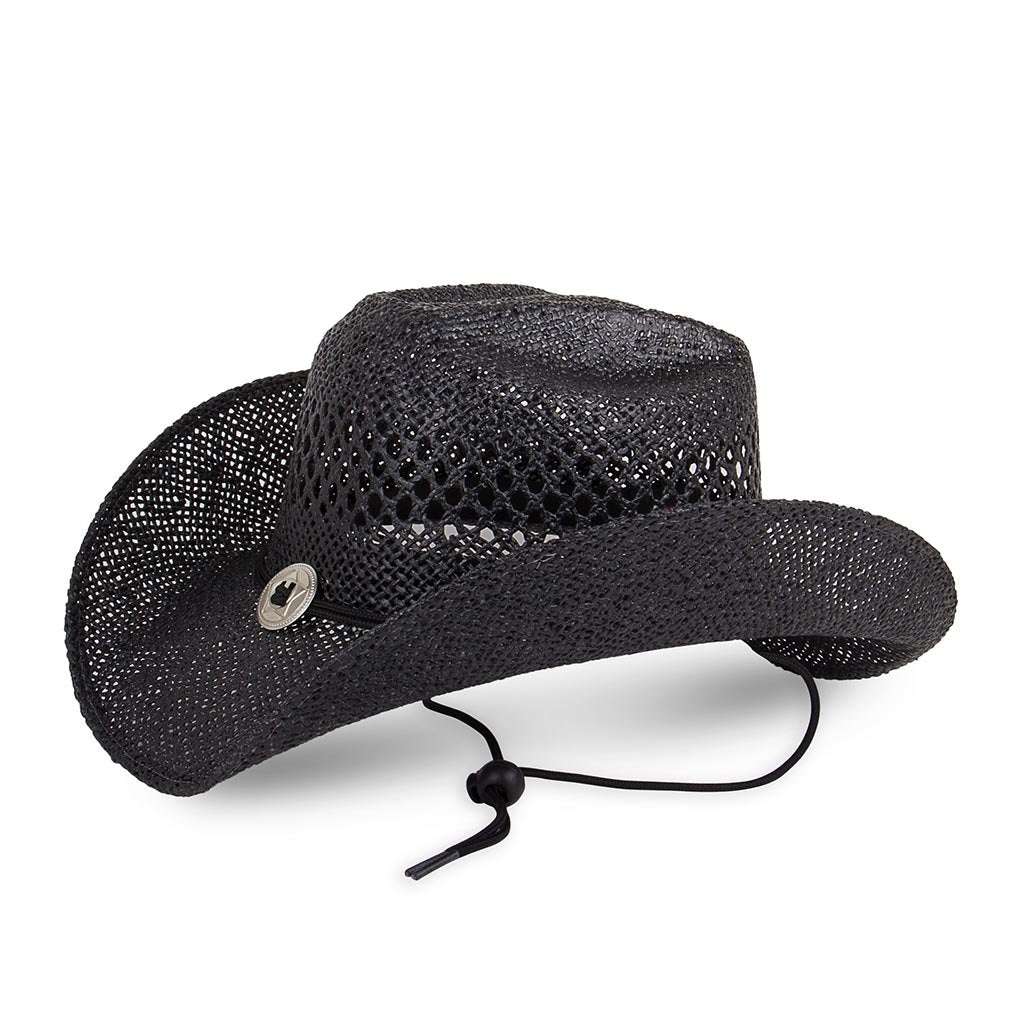 sendra-boots-sombrero-flor-negro-western-hut image 1