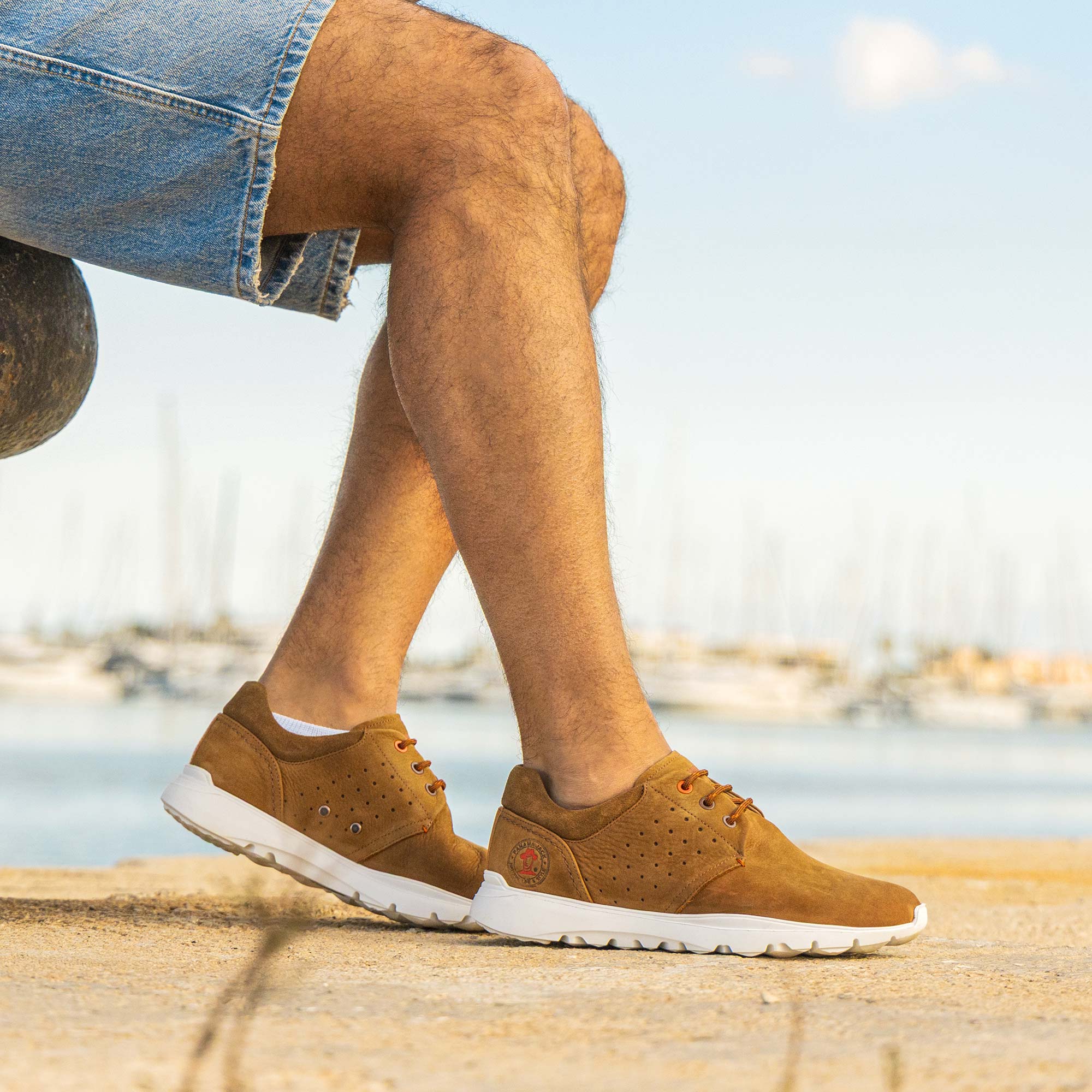 panama-jack-julius-c34-herren-sneaker-waterproof-nubuk-cuero-cognac image 8