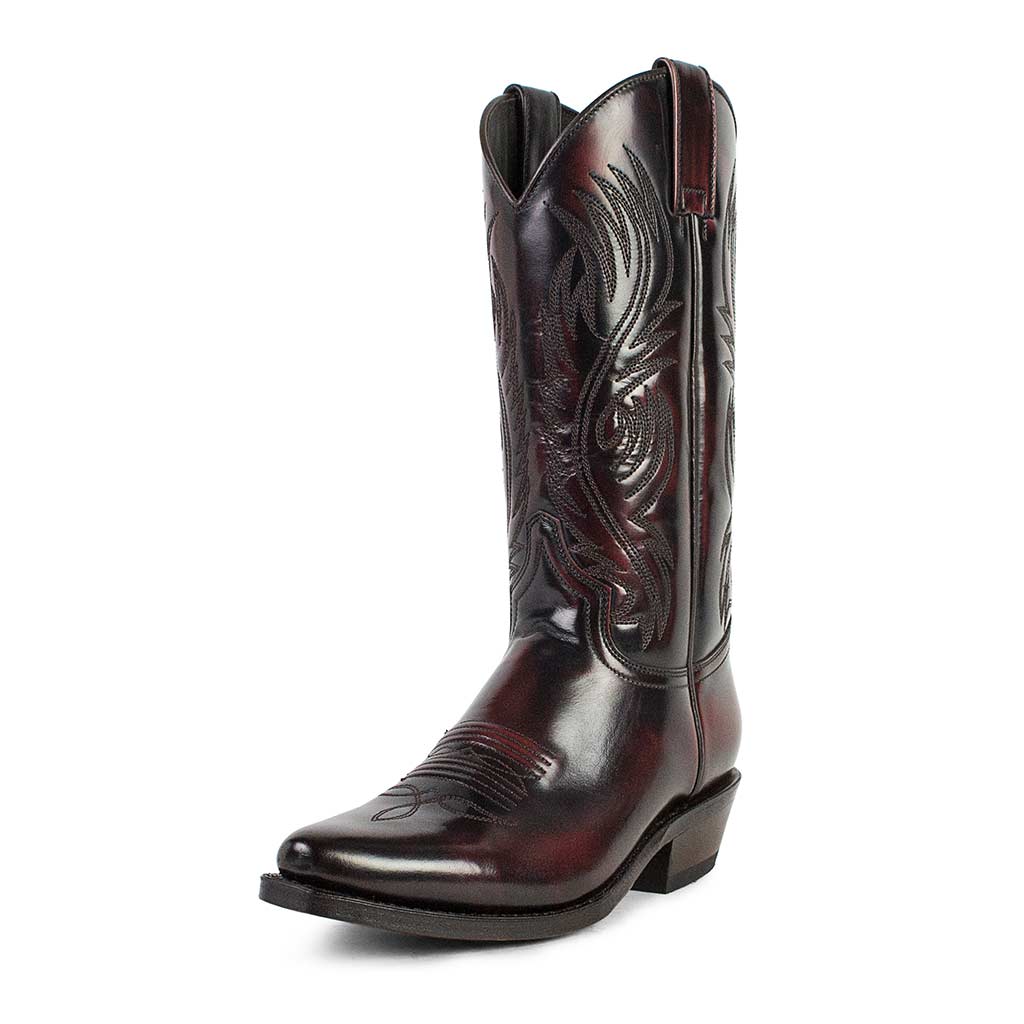 sendra-boots-2605-red-florentic-fuchsia-leder-stiefel-rot image 2