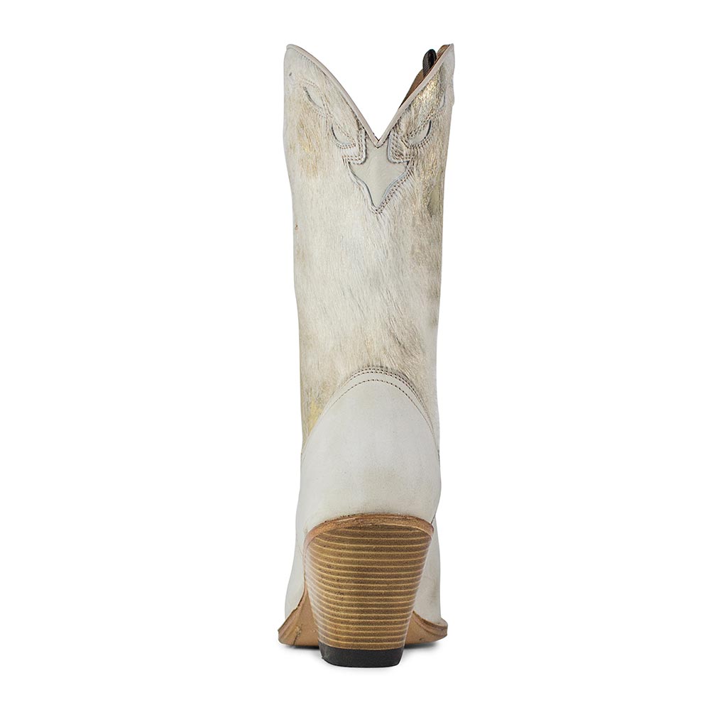 sendra-boots-18833-lula-flota-off-white-lava-pony-lame-white-c63-damen-stiefelet image 4