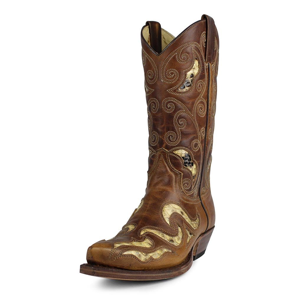 sendra-boots-7490p-cuervo-evolution-tang-westernstiefel-braun image 2