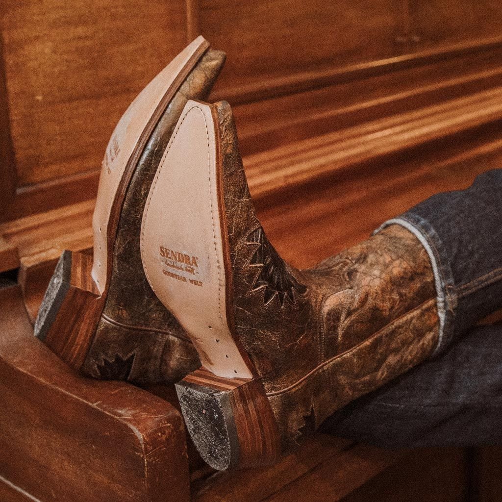 sendra-boots-7106-cuervo-barbados-camello-herren-cowboy-stiefel image 5