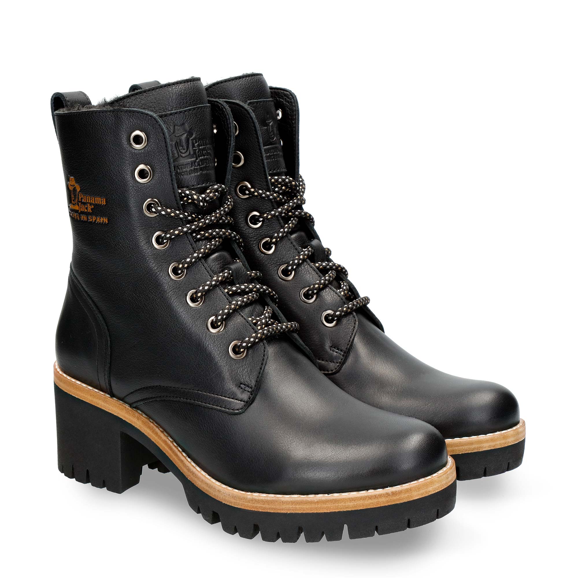 panama-jack-padma-b11-damen-stiefel-absatz-nappa-schwarz image 3