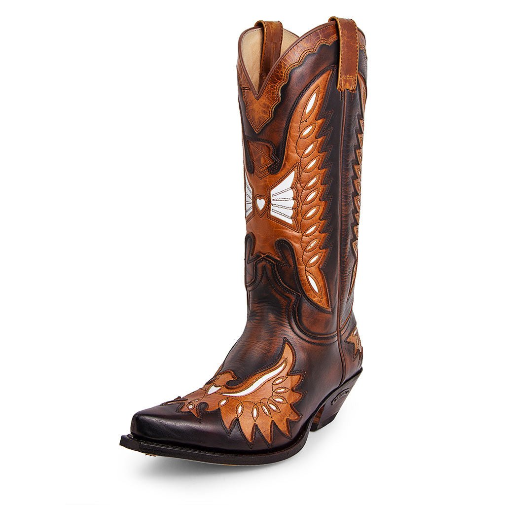 sendra-boots-6990-cuervo-britnes-marron-camel-cowboystiefel image 2