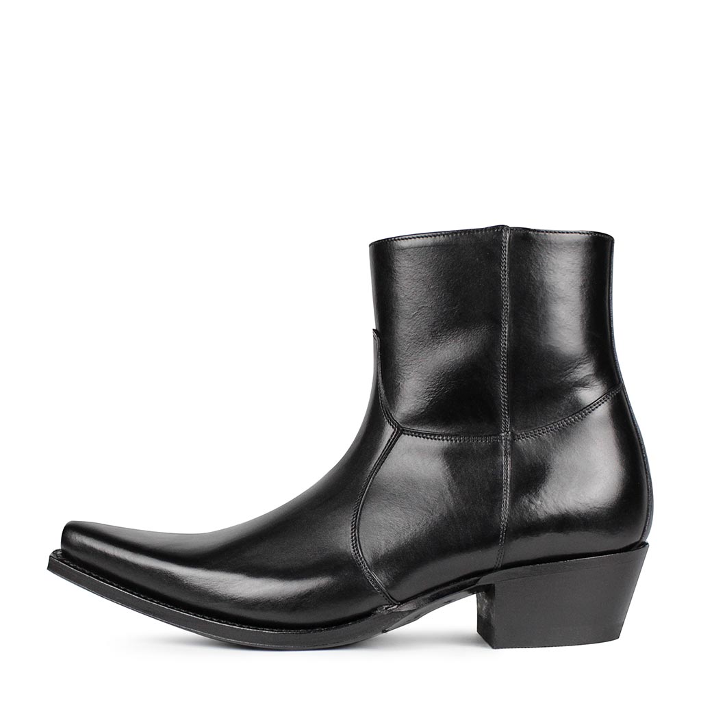 sendra-boots-5200-mi-hand-paint-crust-black-stiefel image 1