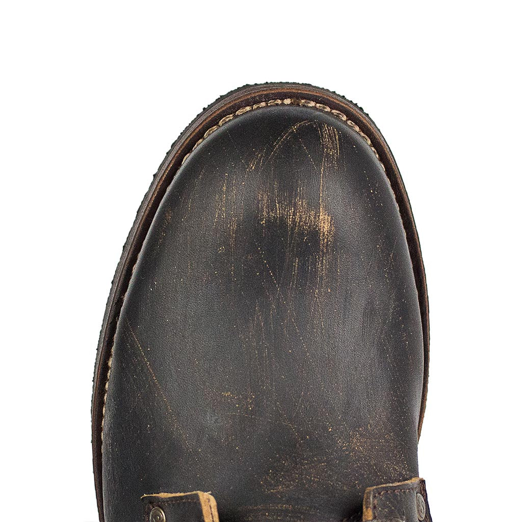 sendra-boots-11931-kaspar-b-second-hand-negro-cuero-biker-boots image 3