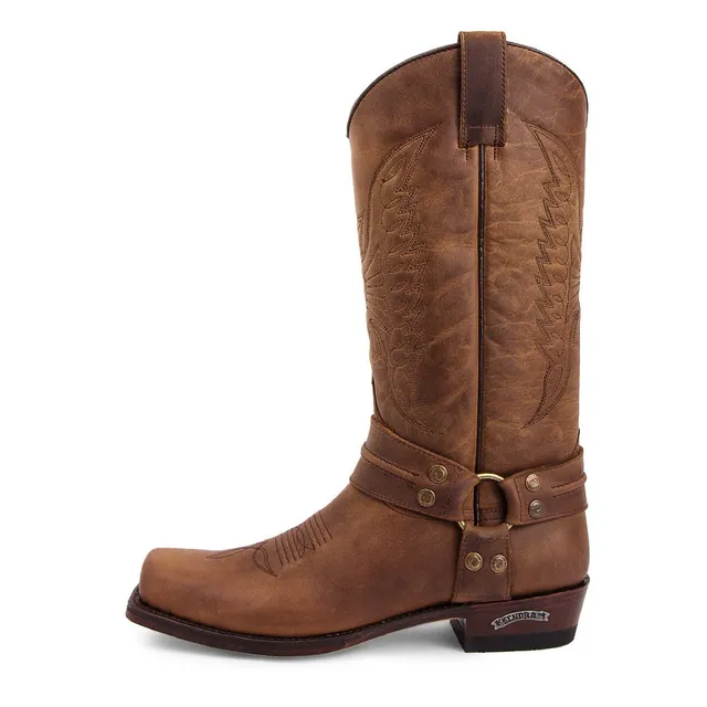 sendra-boots-2621-pete-sprinter-tan-cowboystiefel-braun image 1