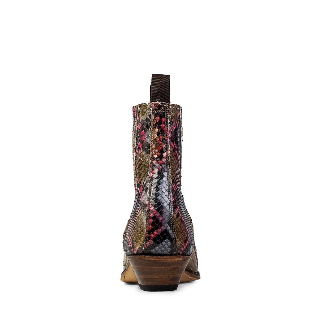 sendra-boots-19175p-lucky-piton-fantasia-rot-blau-exotic-boots image 4