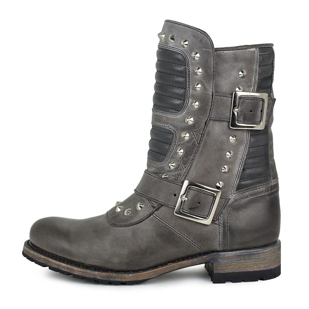 sendra-boots-11720-chiquita-vibrant-grigio-biker-stiefel image 1