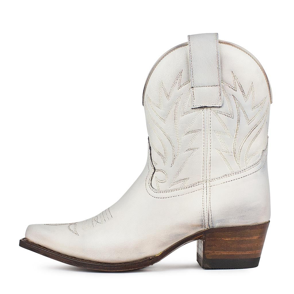 sendra-boots-16954-gene-salv-avorio-borron-wei-e-stiefeletten-mit-stick image 1