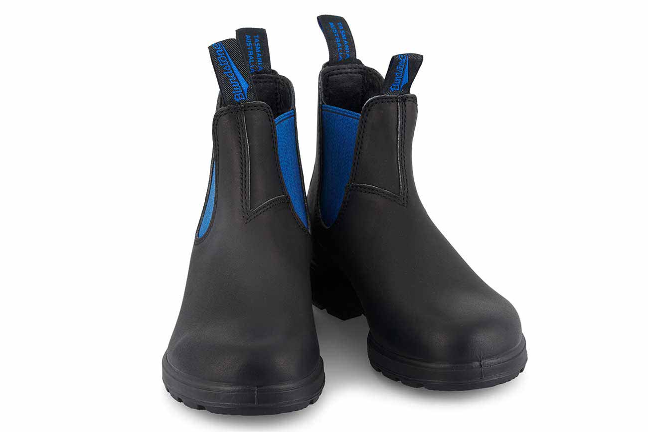 blundstone-515-classic-chelsea-boot-black-mit-blauem-elastic image 2