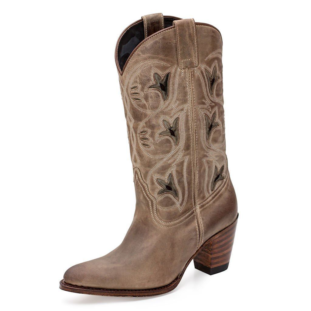 sendra-boots-8858-donna-floter-beige-cowboy-stiefel-damen image 6